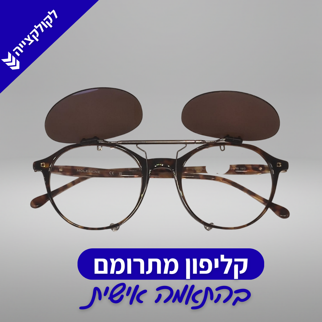 Cesar Clip flip-up | 🕶️ CLIP-IT SUN | קליפון שמש מתרומם בהתאמה